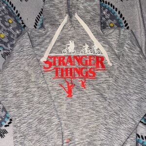 Stranger Things Gray Hoodie